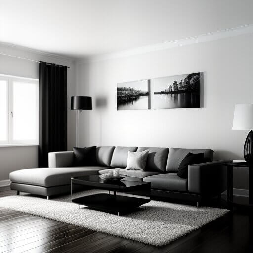 contemporary-grey-living-room a grey living room designed in a contemporary style