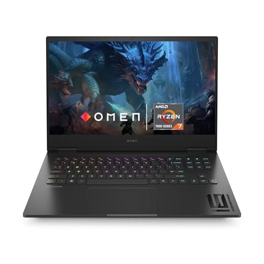 [Smartchoice] HP OMEN Gaming Laptop, AMD Ryzen 7 7840HS, 8GB RTX 4060 GPU, 16.1" (40.9cm), FHD, IPS, 165 Hz, 300 nits, 16GB DDR5, 1TB SSD, RGB KB, 7 ms Response time (Win 11, Black, 2.32 kg), xd0020AX