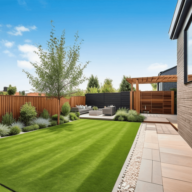 backyard-design a bedroom designed in a dark design