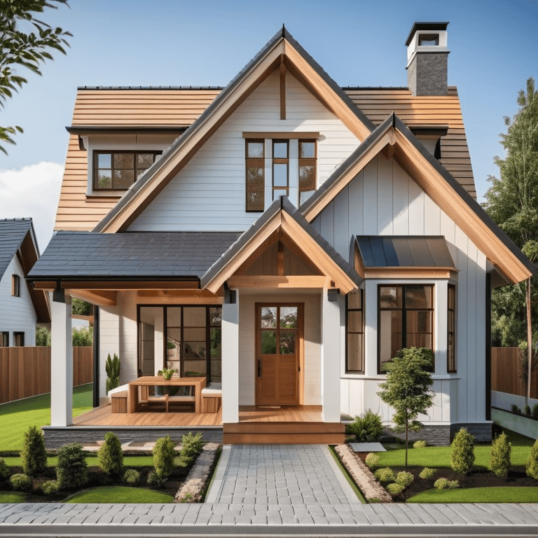 contemporary-cottage-house a small house designed in a contemporary design
