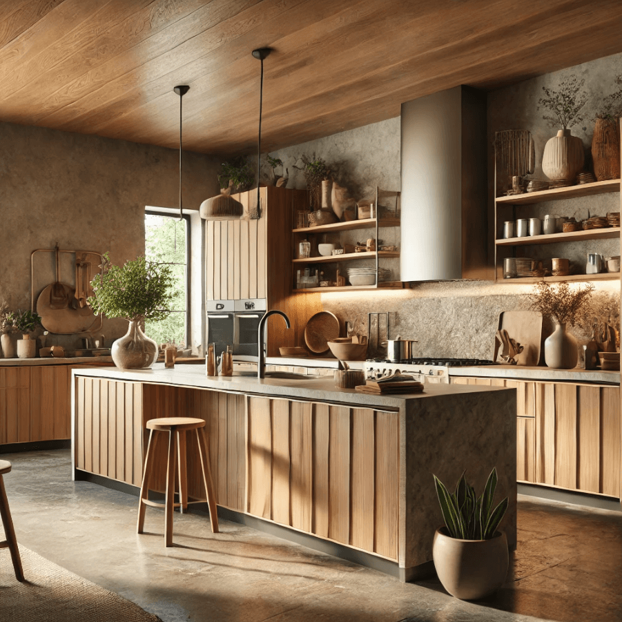 contemporary-earthy-kitchen a earthy kitchen designed in a contemporary style