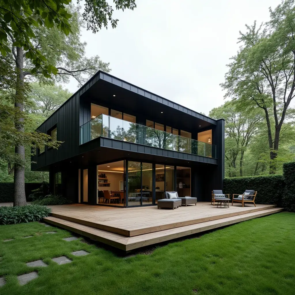1 Stunning A-frame cabin with large glass windows